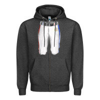Charcoal Heather softball uniform short pant fa element Zipper Hoodie - FaDigitalArtStudio