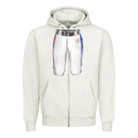 Oatmeal Heather softball uniform short pant fa element Zipper Hoodie - FaDigitalArtStudio