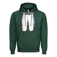 Sports Green softball uniform short pant fa element Zipper Hoodie - FaDigitalArtStudio