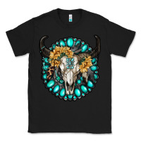Black gamestone with bull skull Classic Tee - RanaPortraitStore