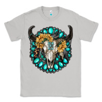 Moon Dust gamestone with bull skull Classic Tee - RanaPortraitStore