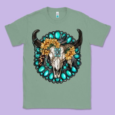 Gamestone With Bull Skull Classic Tee Designed By Ranaportraitstore
