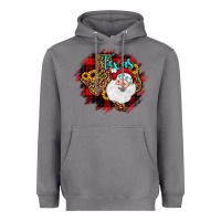 Storm texas santa wood slice ornament Heavyweight Hoodie - JahusDesignShop