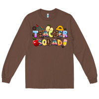 Chestnut teacher squad Long Sleeve Tee - AdoDesignShop