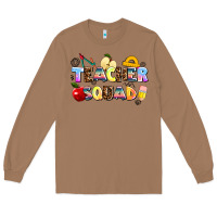 Toasted Coconut teacher squad Long Sleeve Tee - AdoDesignShop