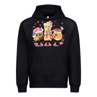 Black mexican christmas pan dulce cartoon characters Urban Hoodie - MaliasSmallBusiness