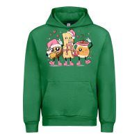 Emerald mexican christmas pan dulce cartoon characters Urban Hoodie - MaliasSmallBusiness