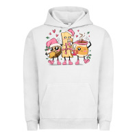 Pigment Lunar Rock mexican christmas pan dulce cartoon characters Urban Hoodie - MaliasSmallBusiness