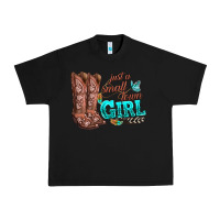Black justas malltown girlie Urban Heavy Tee - texasbilliewilder