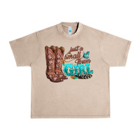 French Oak justas malltown girlie Urban Heavy Tee - texasbilliewilder