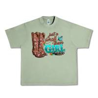 Oil Green justas malltown girlie Urban Heavy Tee - texasbilliewilder
