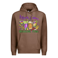 Chestnut mardi gras drinking team Premium Hoodie - MaliasSmallBusiness