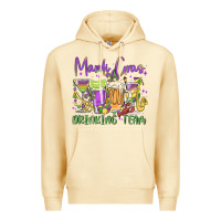 Pina Colada mardi gras drinking team Premium Hoodie - MaliasSmallBusiness