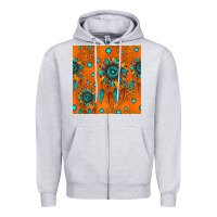 Western Dreamcatchers Seamless Pattern Zipper Hoodie | Teevron