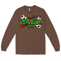 Chestnut mama soccer Long Sleeve Tee - Zillion Design Studio