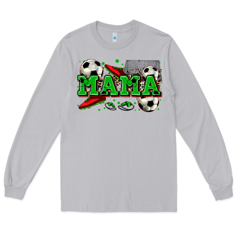 Mama Soccer Long Sleeve Tee by Zillion Design Studio | Teevron