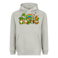 Moon Dust st patricks gnomes with rainbow Heavyweight Hoodie - AdoDesignShop