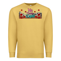 Antique Gold no thanks cupid Premium Sweatshirt - AdoDesignShop