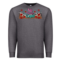 Charcoal Heather no thanks cupid Premium Sweatshirt - AdoDesignShop