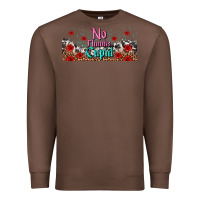 Chestnut no thanks cupid Premium Sweatshirt - AdoDesignShop