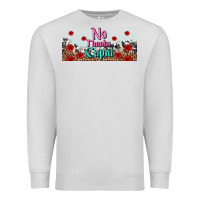 Dove Grey no thanks cupid Premium Sweatshirt - AdoDesignShop