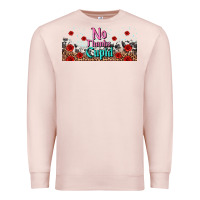 Pale Pink no thanks cupid Premium Sweatshirt - AdoDesignShop