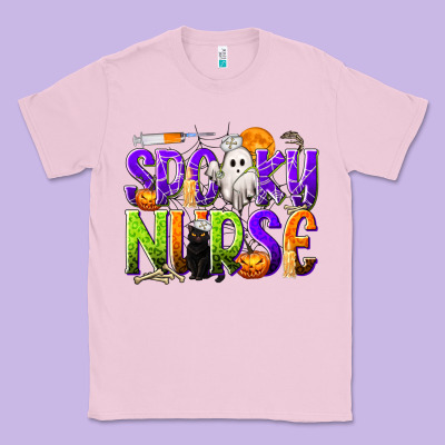 Halloween Spooky Nurse Classic Tee Designed By Texasbilliewilder