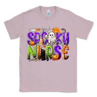 Lilac Halloween Spooky Nurse Classic Tee - texasbilliewilder