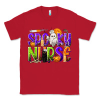 Red Halloween Spooky Nurse Classic Tee - texasbilliewilder