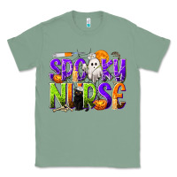 Sage Halloween Spooky Nurse Classic Tee - texasbilliewilder