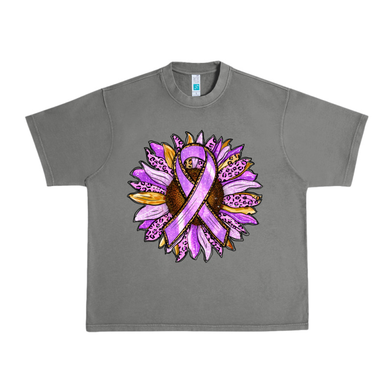 Cancer Awareness Sunflower Urban Heavy Tee by RanaPortraitStore | Teevron