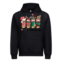 Black teacher christmas Urban Hoodie - MaliasSmallBusiness