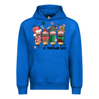 Cobalt teacher christmas Urban Hoodie - MaliasSmallBusiness