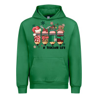 Emerald teacher christmas Urban Hoodie - MaliasSmallBusiness