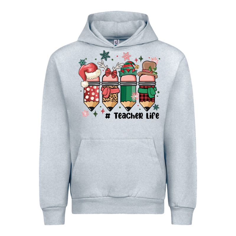 Teacher Christmas Urban Hoodie by MaliasSmallBusiness | Teevron