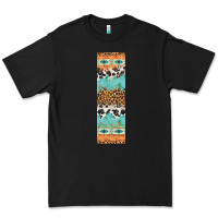 Black fall pattern Premium Tee - Artiststas