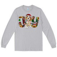 Moon Dust beagle christmas joy Long Sleeve Tee - RanaPortraitStore