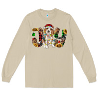 Mushroom beagle christmas joy Long Sleeve Tee - RanaPortraitStore