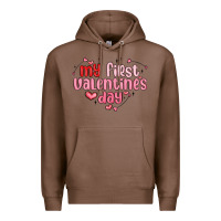 Chestnut my first valentines day Premium Hoodie - MaliasSmallBusiness