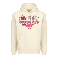 Sandshell my first valentines day Premium Hoodie - MaliasSmallBusiness