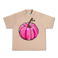 Burro Breast Cancer Awareness Pink Pumpkin Urban Heavy Tee - RanaPortraitStore