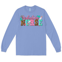 Colony Blue pediatric nurse Long Sleeve Tee - texasbilliewilder