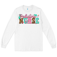 White pediatric nurse Long Sleeve Tee - texasbilliewilder
