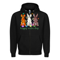 Black happy easter day with sports Zipper Hoodie - Neo Western