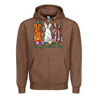 Chestnut happy easter day with sports Zipper Hoodie - Neo Western