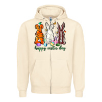 Sandshell happy easter day with sports Zipper Hoodie - Neo Western