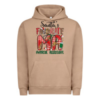 Pigment Burro santa favorite medical assistant Urban Hoodie - MaliasSmallBusiness