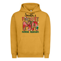 Pigment Peanut Butter santa favorite medical assistant Urban Hoodie - MaliasSmallBusiness