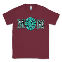 Burgundy western mom Classic Tee - RanaPortraitStore