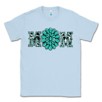 Dusty Blue western mom Classic Tee - RanaPortraitStore